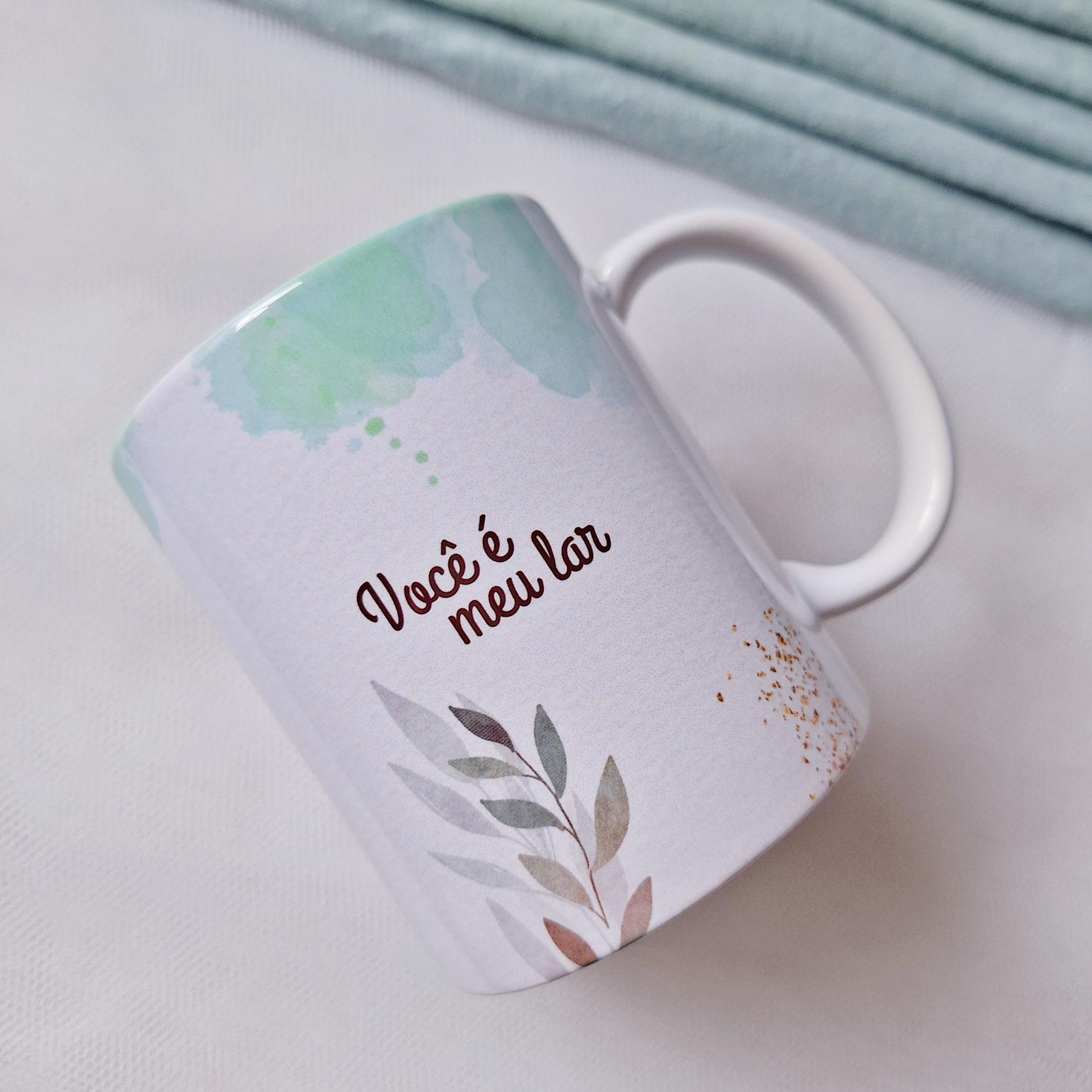 Caneca Porcelana - Você é meu lar