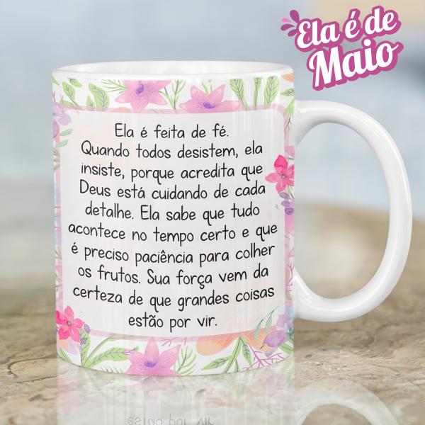 Caneca Porcelana - Mulheres de cada mês