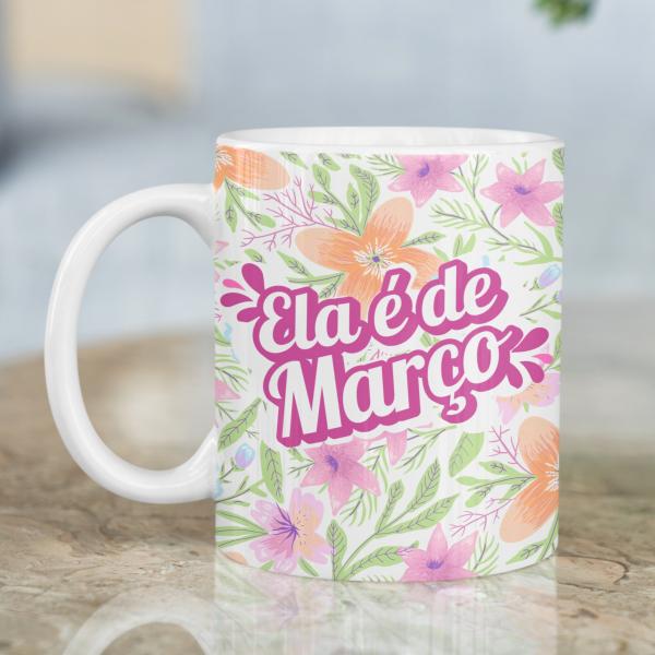 Caneca Porcelana - Mulheres de cada mês