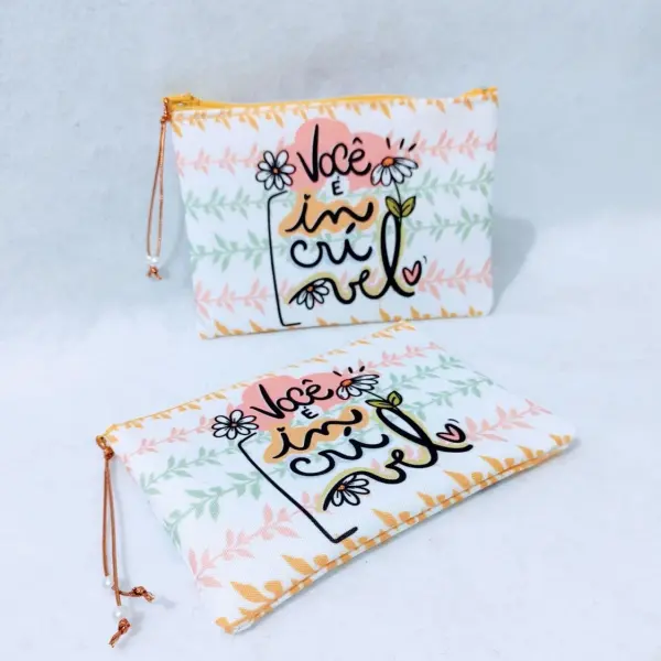 Necessaire Personalizada 20cm x 15cm