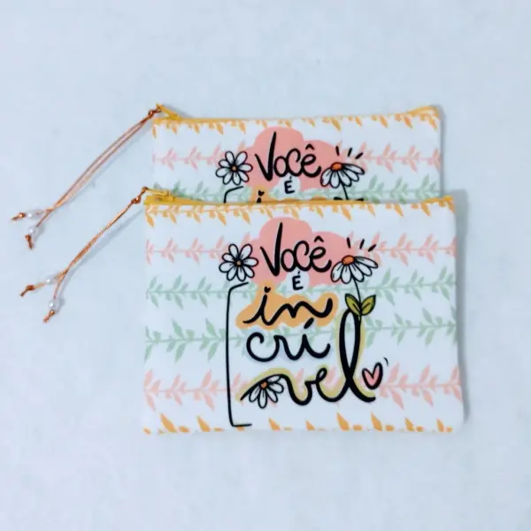 Necessaire Personalizada 20cm x 15cm