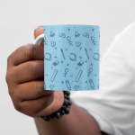 Caneca porcelana Gente que ama ensinar Professor