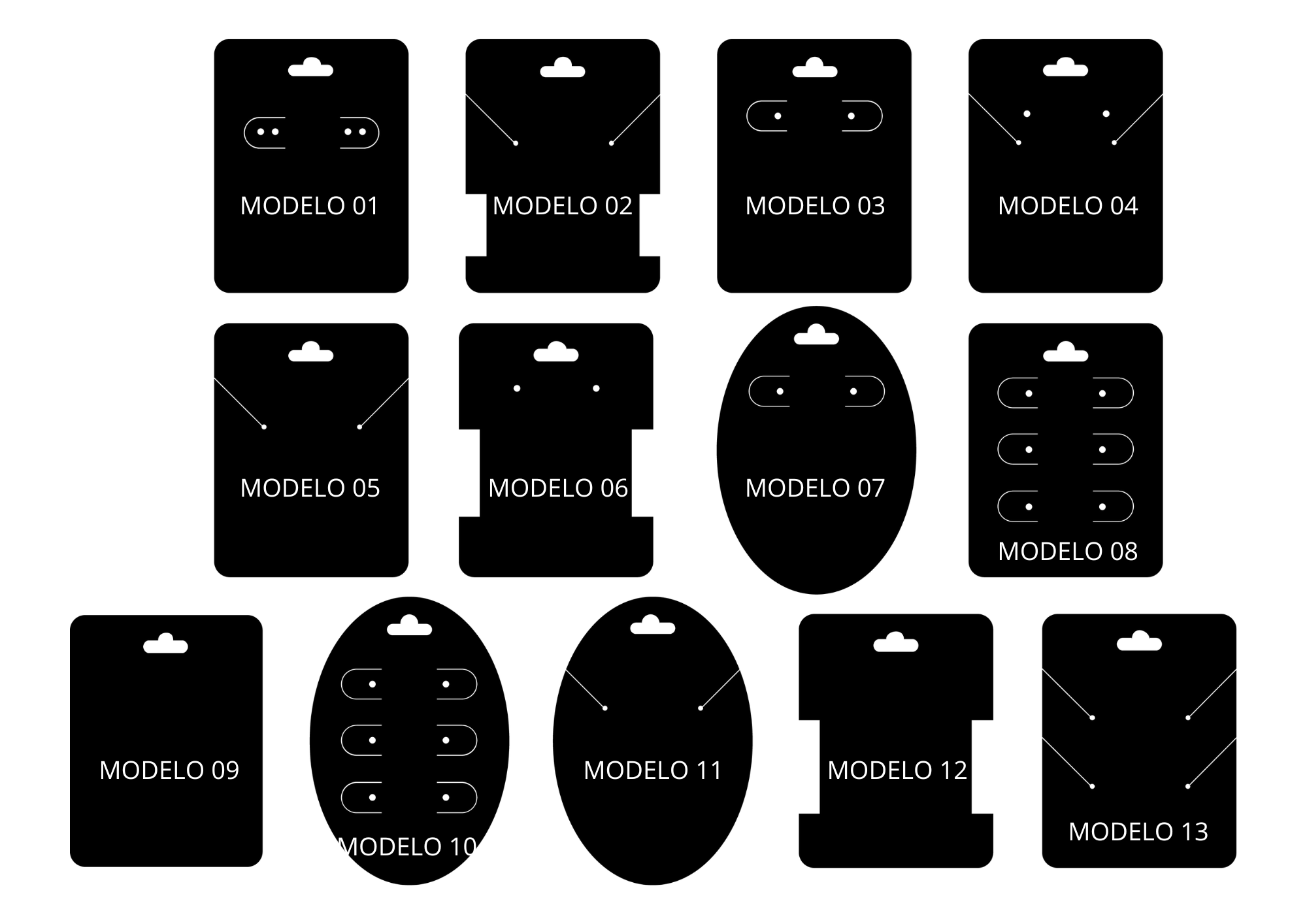 Tag Personalizada para bijuterias/joias | 100 unidades