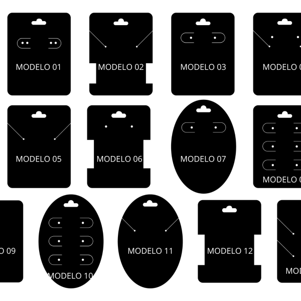 Tag Personalizada para bijuterias/joias | 100 unidades