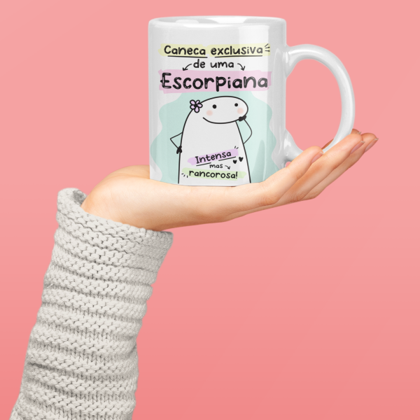 Caneca Exclusiva de uma Escorpiana