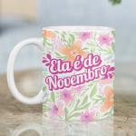Caneca Porcelana - Mulheres de cada mês