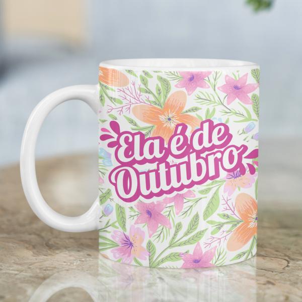 Caneca Porcelana - Mulheres de cada mês