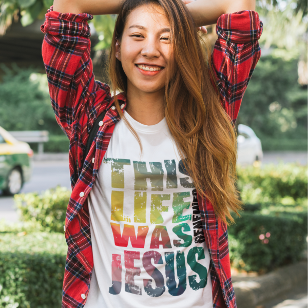 Camisa Cristã - This life was renewed Jesus