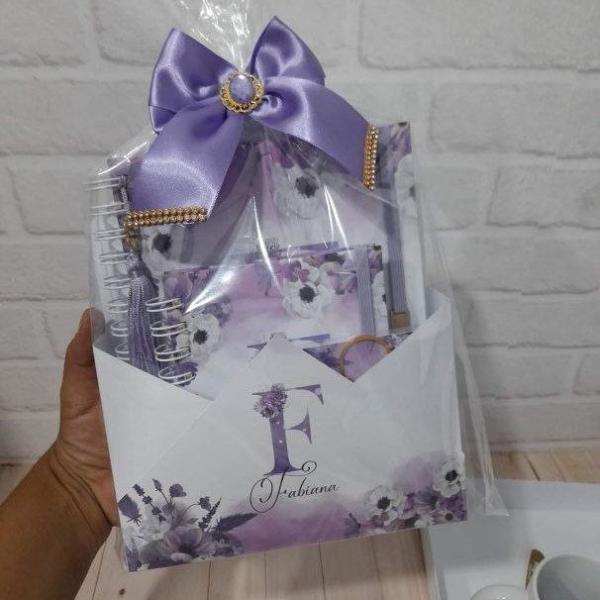 Kit Presente Personalizado | Bloquinho + Agenda Permanente
