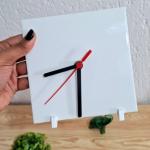 Azulejo Relógio 15cm x 15cm Personalizado