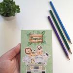 Kit Bloco bloquinho de anotações brochura - 10x7cm | 5 unidades