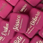 Mini porta joias de bolsa personalizado