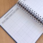 Agenda personalizada datada ou permanente A5