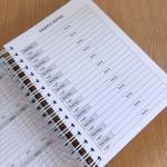 Agenda personalizada datada ou permanente A5
