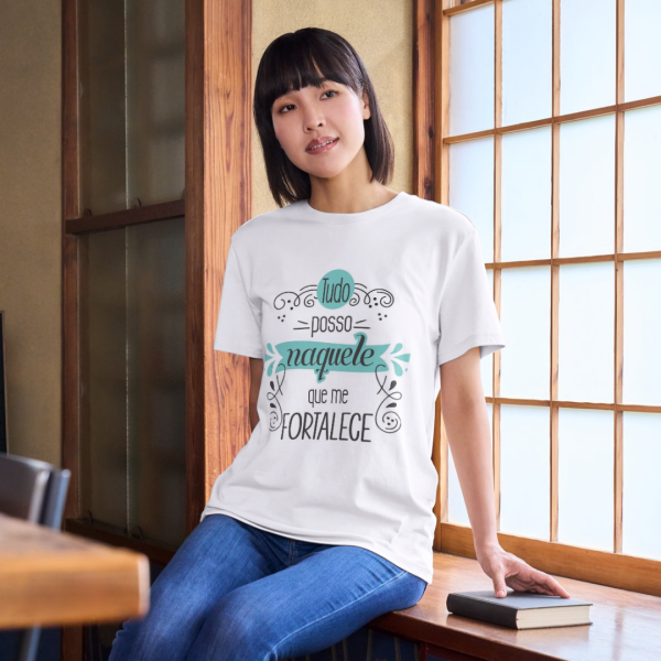 Camisa Cristã - Tudo posso naquele que me fortalece