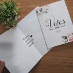 Votos de Casamento - 2 unidades