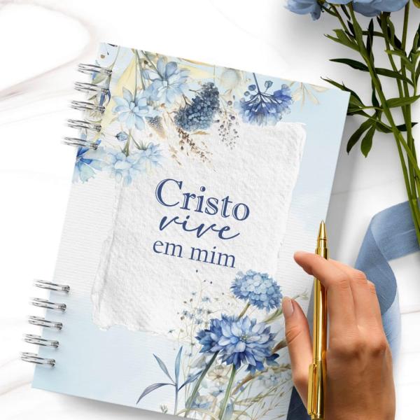 Agenda Permanente A5 | Floral Blue