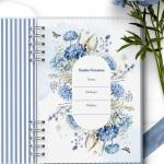 Agenda Permanente A5 | Floral Blue