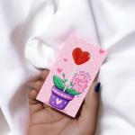 Card pirulito - Vasinho (Dia da Mulher) | 20 unidades